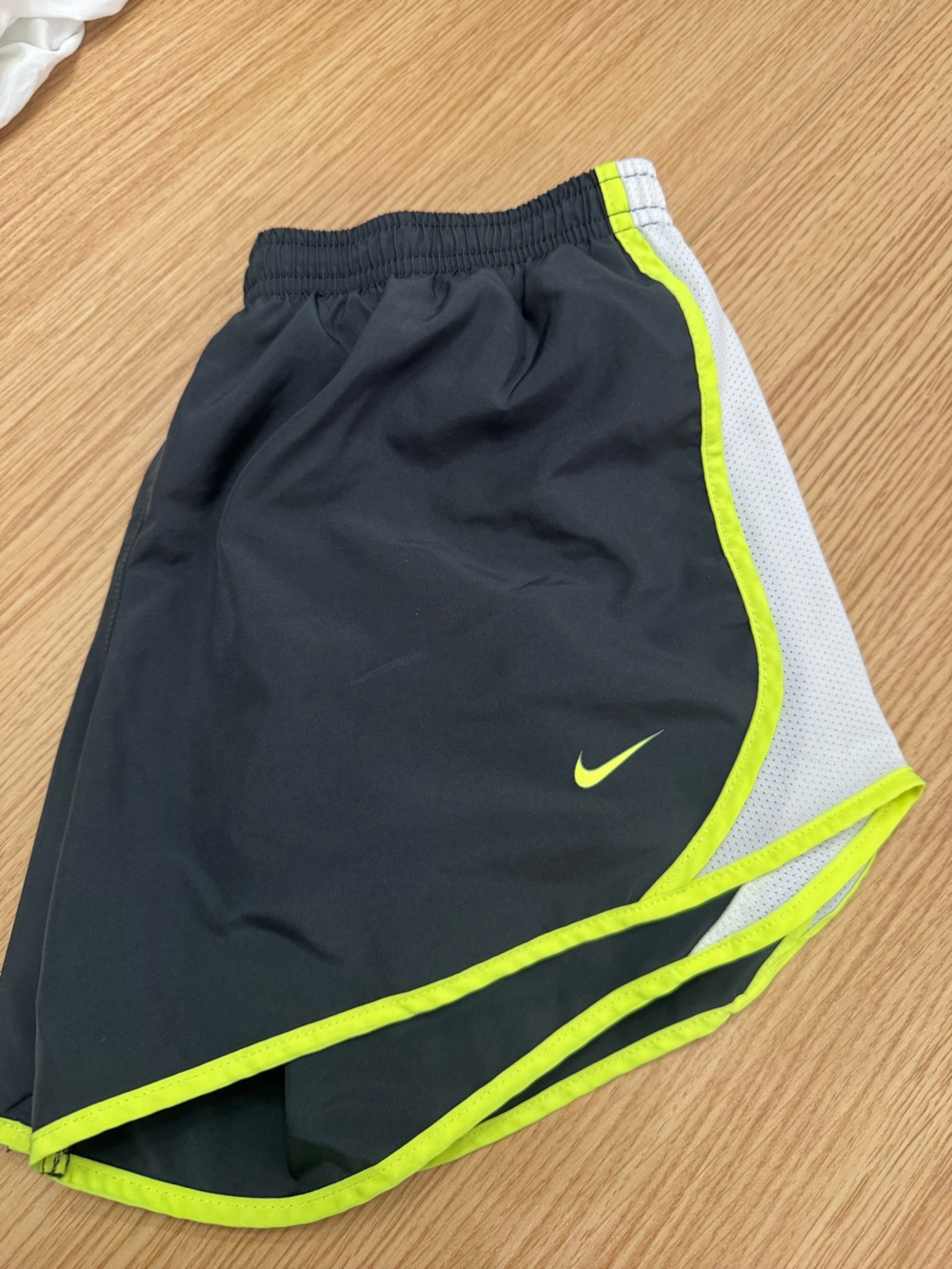 Nike Men’s Black & Volt Athletic Shorts